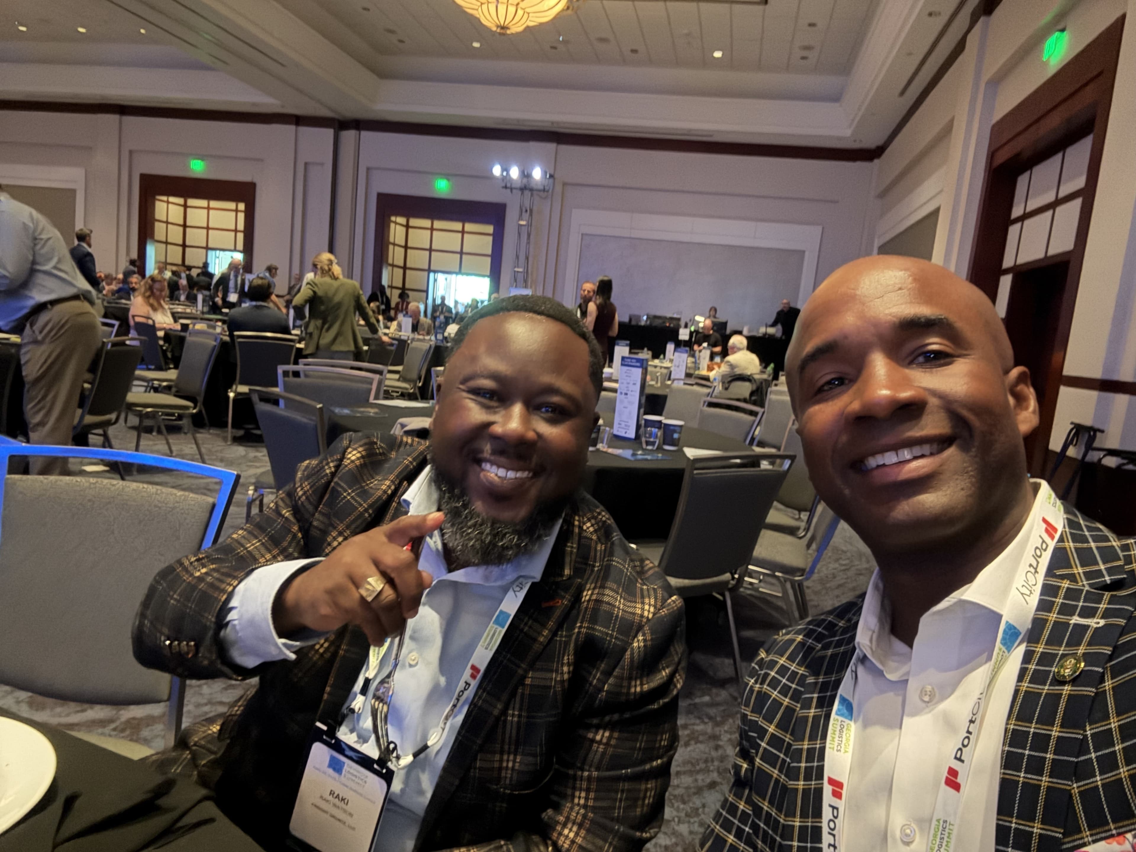 Walter posing with a tiger